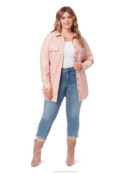 Paula Shacket in Misty RoseJessica Simpson 6JRJ595