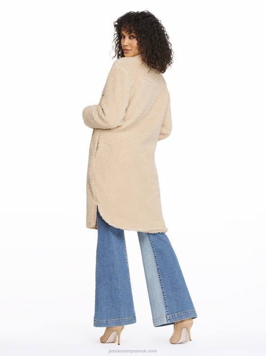 Romi Shacket in Natural SherpaJessica Simpson 6JRJ577