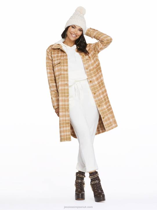 Romi Shacket in Shadow PlaidJessica Simpson 6JRJ571