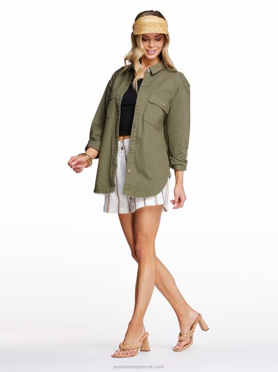Tenley Overshirt in KalamataJessica Simpson 6JRJ604