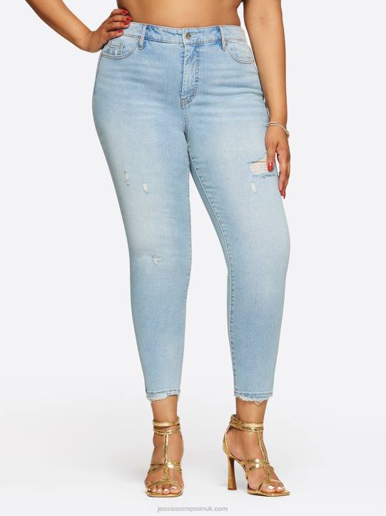 Adored Ankle Skinny Jeans in Hi-LiteJessica Simpson 6JRJ372
