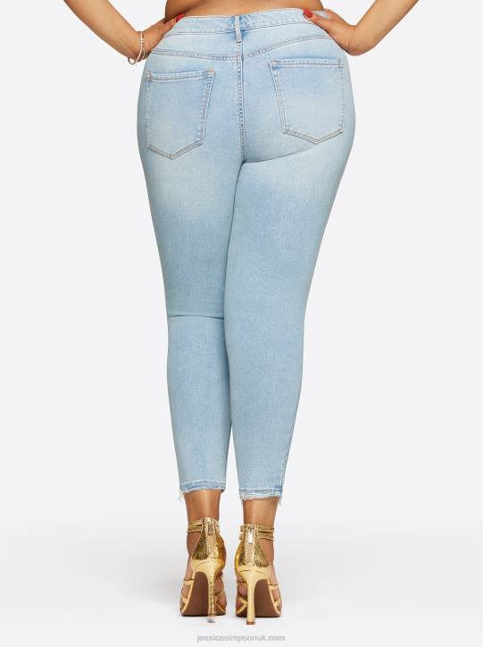 Adored Ankle Skinny Jeans in Hi-LiteJessica Simpson 6JRJ372