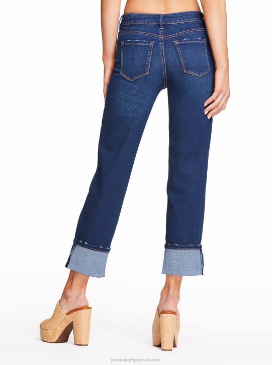 Arrow Straight Ankle Jeans in Sea WolfJessica Simpson 6JRJ468