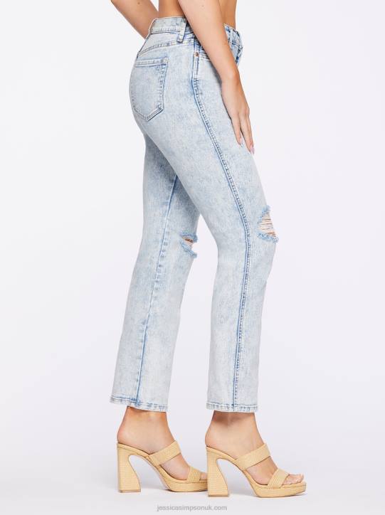 Flirt High Rise Straight Crop in New DayJessica Simpson 6JRJ436