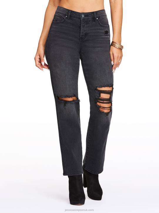 Flirt High Rise Straight Crop in Night TrainJessica Simpson 6JRJ488