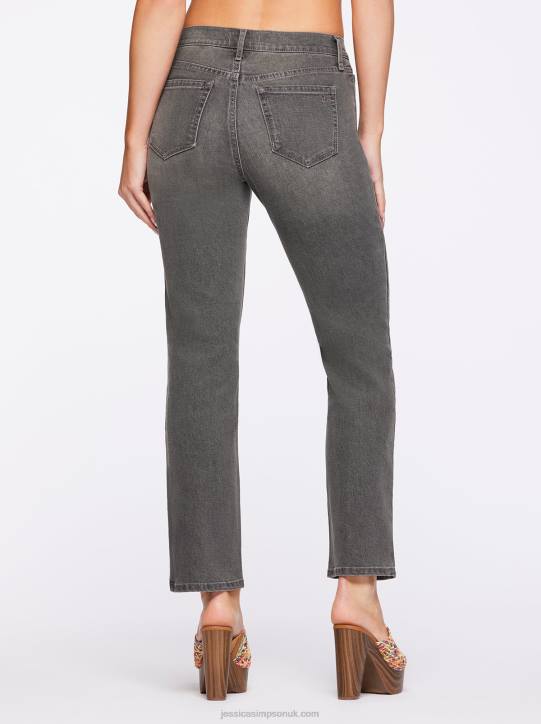 Flirt High Rise Straight Crop in True BlissJessica Simpson 6JRJ439