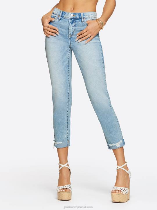 Mika Best Friend Slouchy Skinny in BrooklynJessica Simpson 6JRJ461