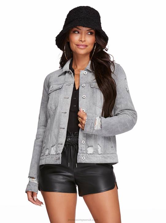 Reagan Relaxed Jacket in Best LifeJessica Simpson 6JRJ452