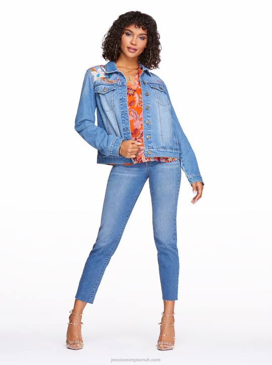 Reagan Relaxed Jacket in Satisfaction GuaranteedJessica Simpson 6JRJ451