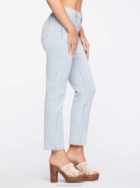 Spotlight High Rise Straight Jeans in CityscapeJessica Simpson 6JRJ444