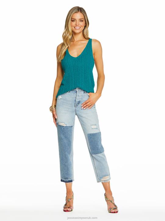Throwback Straight Jeans in Summer FlingJessica Simpson 6JRJ389