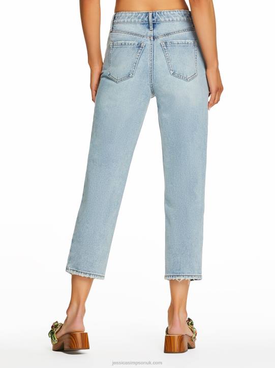 Throwback Straight Jeans in Summer FlingJessica Simpson 6JRJ389
