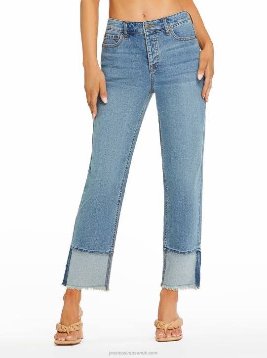 Throwback Straight Jeans in WhirlpoolJessica Simpson 6JRJ390