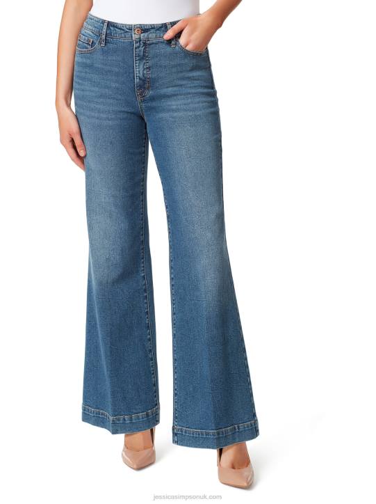 True Love Wide Leg Trouser Jeans in DittoJessica Simpson 6JRJ433