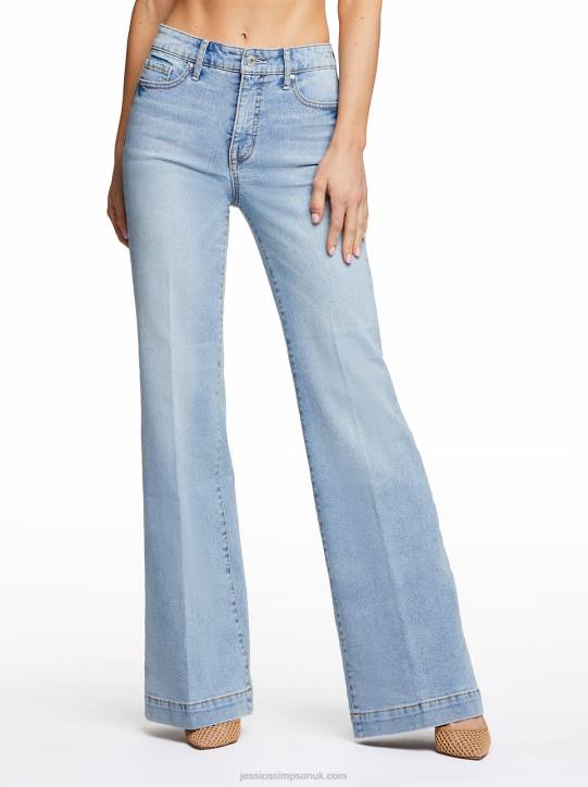 True Love Wide Leg Trouser Jeans in HuntingtonJessica Simpson 6JRJ434