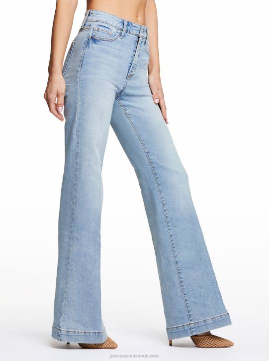 True Love Wide Leg Trouser Jeans in HuntingtonJessica Simpson 6JRJ434