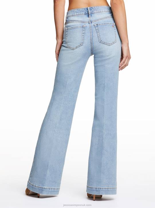 True Love Wide Leg Trouser Jeans in HuntingtonJessica Simpson 6JRJ434