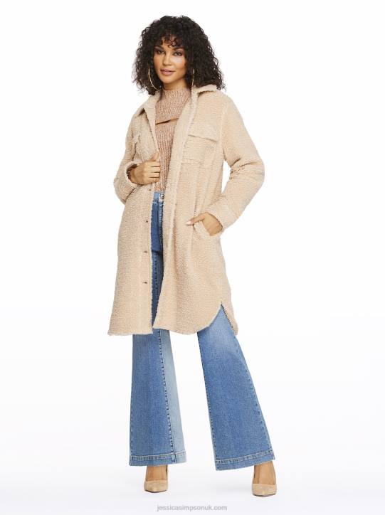 True Love Wide Leg Trouser Jeans in Rendezvous Off RoadJessica Simpson 6JRJ464