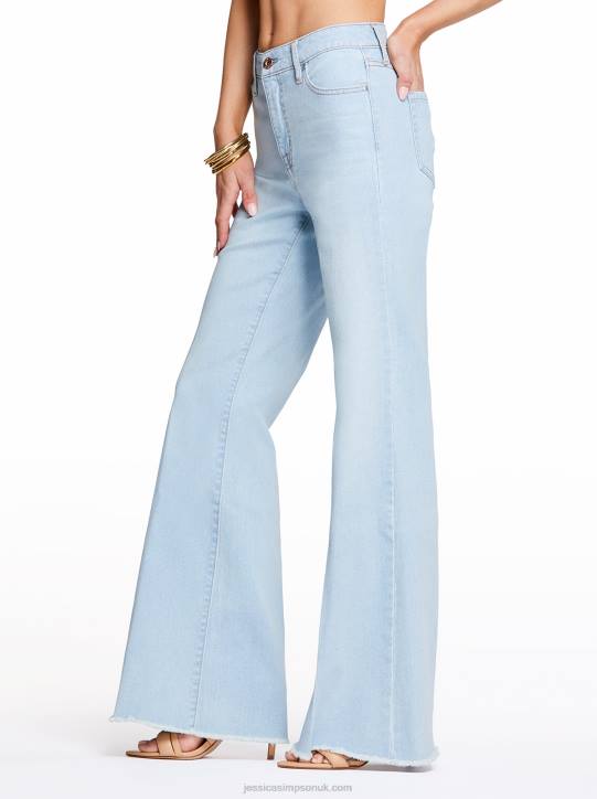 True Love Wide Leg Trouser Jeans in RiversideJessica Simpson 6JRJ474