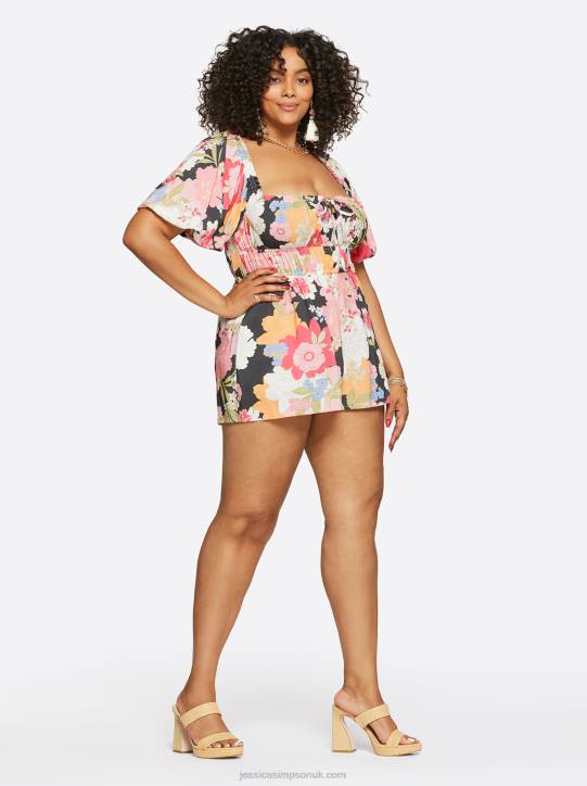Alena Romper in Blooms In The BayJessica Simpson 6JRJ649