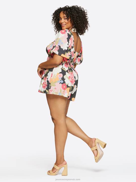 Alena Romper in Blooms In The BayJessica Simpson 6JRJ649