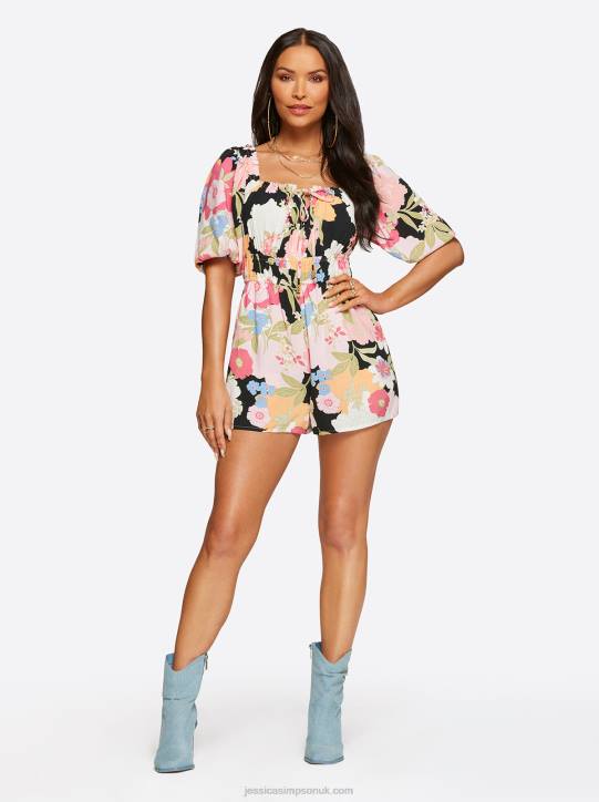Alena Romper in Blooms In The BayJessica Simpson 6JRJ649