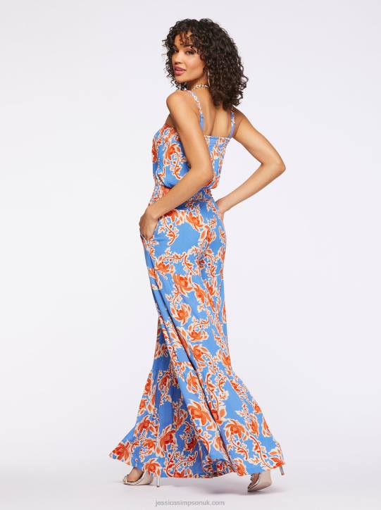 Devyn Jumpsuit in Defined BotanicalsJessica Simpson 6JRJ656