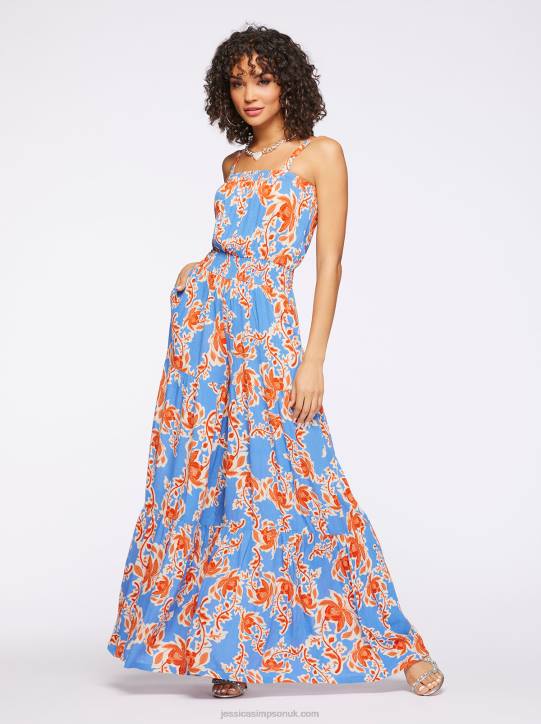 Devyn Jumpsuit in Defined BotanicalsJessica Simpson 6JRJ656