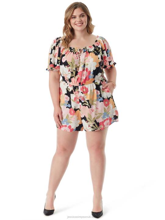 Johanna Romper in Blooms In The BayJessica Simpson 6JRJ653