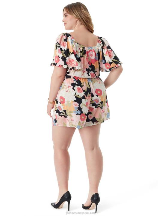 Johanna Romper in Blooms In The BayJessica Simpson 6JRJ653