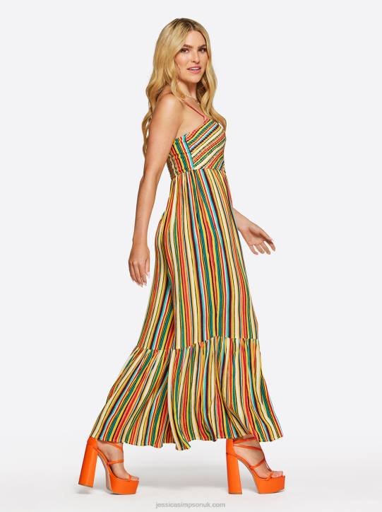 Ronan Jumpsuit in Torrid StripeJessica Simpson 6JRJ651
