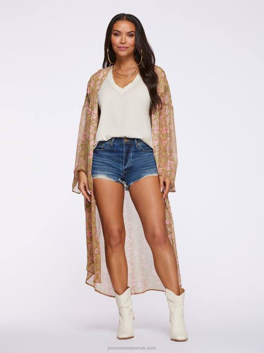 Blaine Kimono in Boa Botanical DotsJessica Simpson 6JRJ635