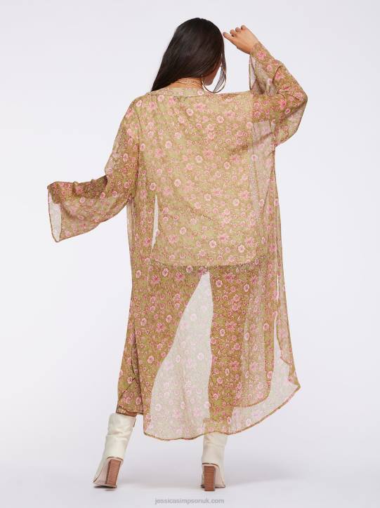 Blaine Kimono in Boa Botanical DotsJessica Simpson 6JRJ635