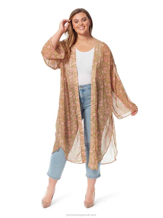 Blaine Kimono in Boa Botanical DotsJessica Simpson 6JRJ635
