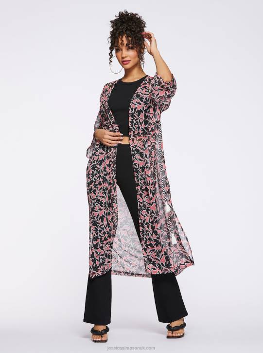 Lailaa Kimono in Flora BrushesJessica Simpson 6JRJ722