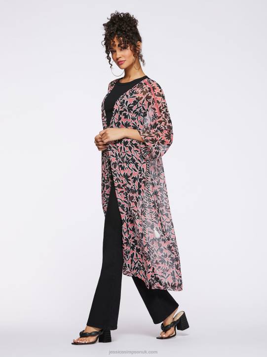 Lailaa Kimono in Flora BrushesJessica Simpson 6JRJ722