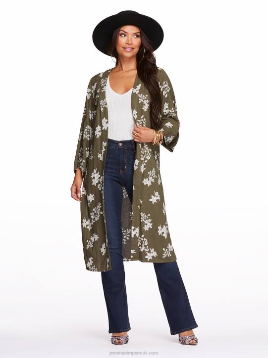 Tina Kimono in Floral FawnJessica Simpson 6JRJ776