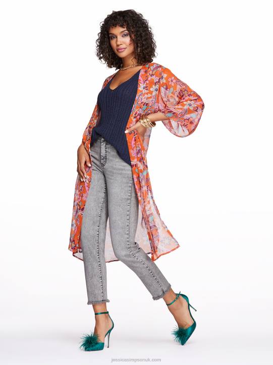 Tina Kimono in Vibrant BouquetJessica Simpson 6JRJ1122
