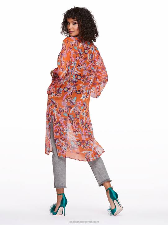 Tina Kimono in Vibrant BouquetJessica Simpson 6JRJ1122