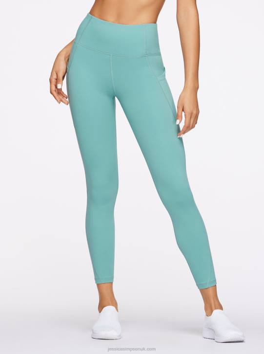 Tummy Control Ankle Legging in Oil BlueJessica Simpson 6JRJ410