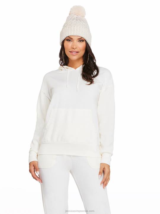 Cherry Hoodie in GardeniaJessica Simpson 6JRJ667