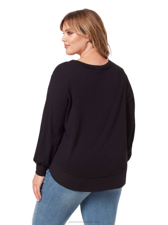 Poppy Top in BlackJessica Simpson 6JRJ665