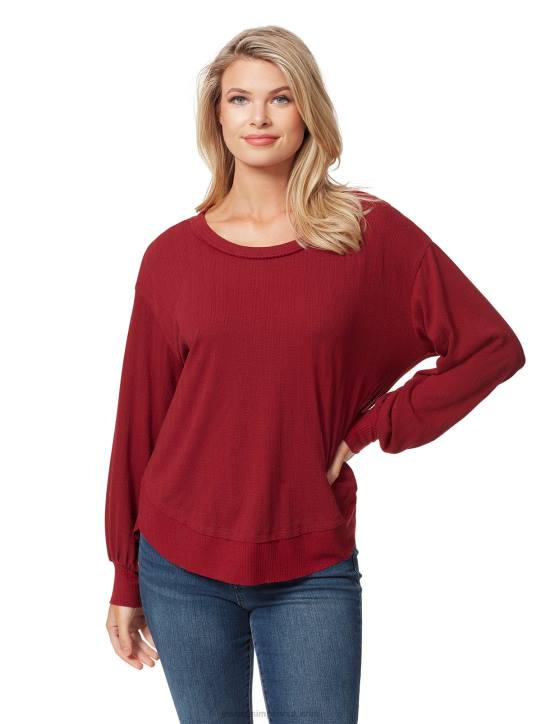 Poppy Top in Ruby WineJessica Simpson 6JRJ668