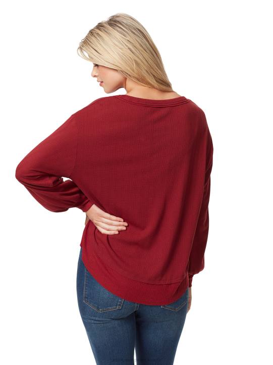 Poppy Top in Ruby WineJessica Simpson 6JRJ668