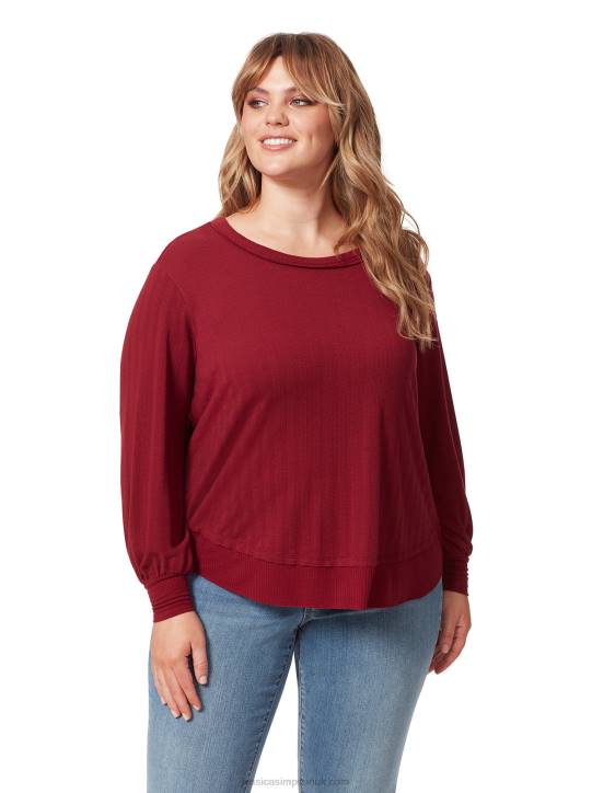 Poppy Top in Ruby WineJessica Simpson 6JRJ668