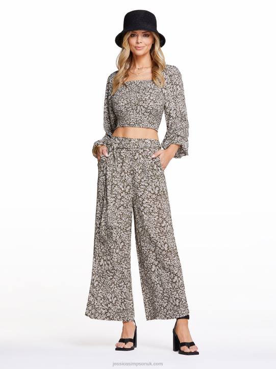 Koney High Waist Pant in Daisy MeadowJessica Simpson 6JRJ416