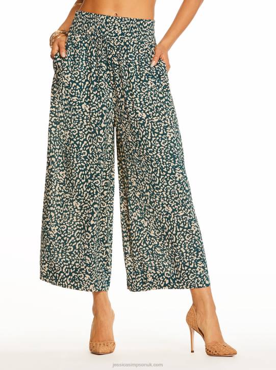 Rosalie Wide Leg Pant in Wild SideJessica Simpson 6JRJ401