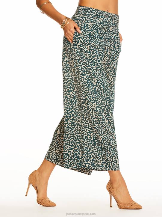 Rosalie Wide Leg Pant in Wild SideJessica Simpson 6JRJ401