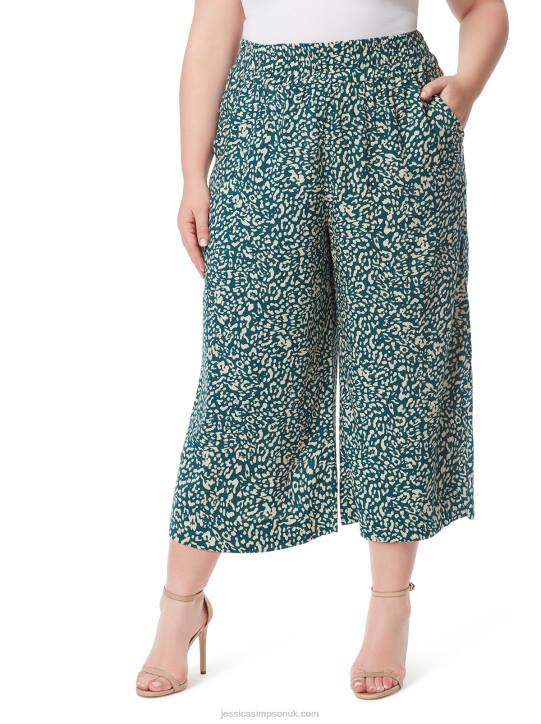 Rosalie Wide Leg Pant in Wild SideJessica Simpson 6JRJ401