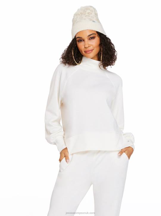 Tana Pullover in Heather Coconut MilkJessica Simpson 6JRJ643